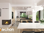 Проект будинку ARCHON+ Будинок в медовниках (Г2) візуалізація кухні 1 від 1