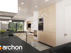 Проект будинку ARCHON+ Будинок в медовниках (Г2) візуалізація кухні 1 від 2