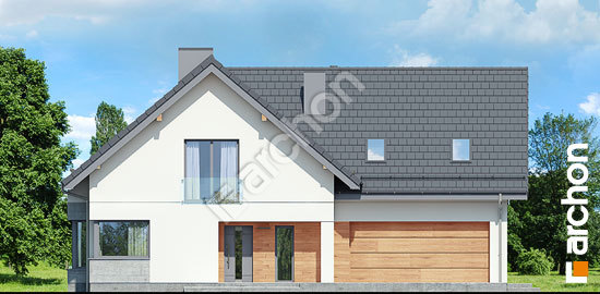 Передний фасад Дом в медовниках (Г2)