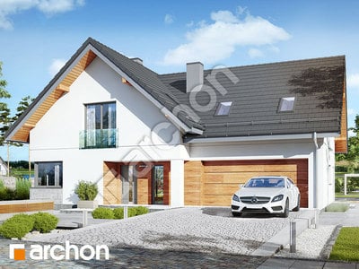 Проєкт будинку ARCHON+ Будинок в медовниках (Г2) 