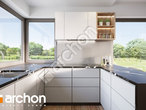 Проект будинку ARCHON+ Будинок в кронселах  візуалізація кухні 1 від 3