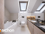 Проект будинку ARCHON+ Будинок в кронселах  візуалізація ванни (візуалізація 3 від 1)