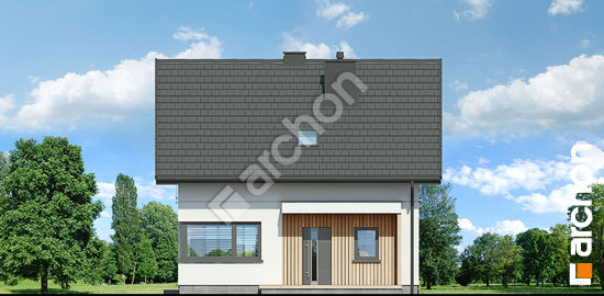 Передній фасад Будинок в кронселах 