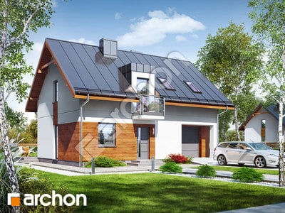 Проект дома ARCHON+ Дом в химонантах 