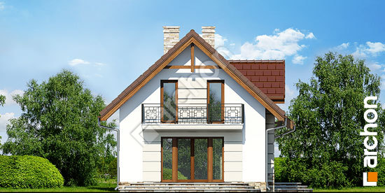 Боковой фасад Дом в солодках 5 (Т)