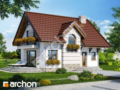 Проект дома ARCHON+ Дом в солодках 5 (Т) 