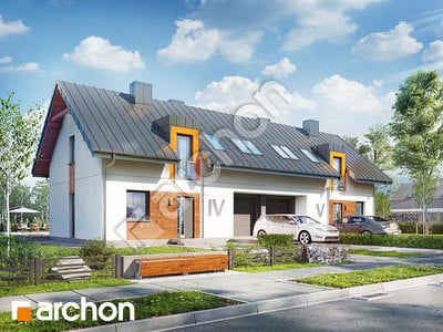 Проект дома ARCHON+ Дом в химонантах (Р2)