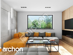 Проект будинку ARCHON+ Будинок у смарагдах 2 денна зона (візуалізація 1 від 4)
