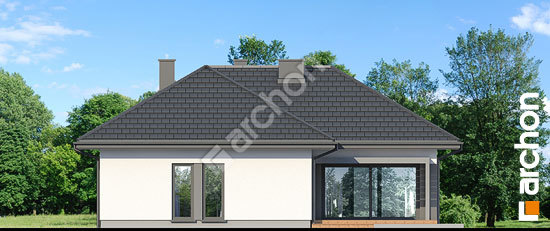 Дворовой фасад Дом в пиониях 3