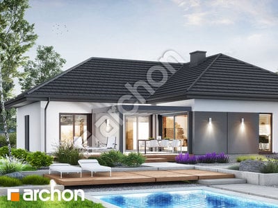 Проєкт будинку ARCHON+ Будинок в піоніях 3 