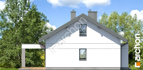 Боковой фасад Дом в овсянницах 5