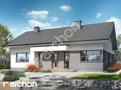 Проект дома ARCHON+ Дом в овсянницах 5 