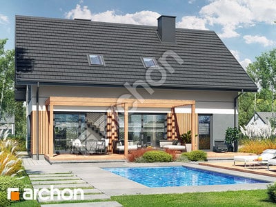 Проєкт будинку ARCHON+ Будинок в мімозах 2 (Г) 