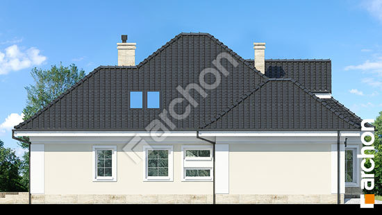 Боковой фасад Дом под юккой 4