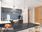 Проект дома ARCHON+ Дом в фиалках (Р2Б) визуализация кухни 1 вид 1