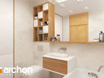 Проект будинку ARCHON+ Будинок в фіалках (Р2Б) візуалізація ванни (візуалізація 3 від 3)