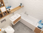 Проект будинку ARCHON+ Будинок в фіалках (Р2Б) візуалізація ванни (візуалізація 3 від 4)
