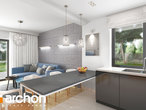 Проект будинку ARCHON+ Будинок в фіалках (Р2Б) денна зона (візуалізація 1 від 5)