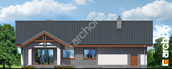 Дворовий фасад Будинок в лещиновнику (Г)