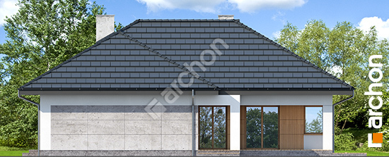 Дворовой фасад Дом в алоказиях