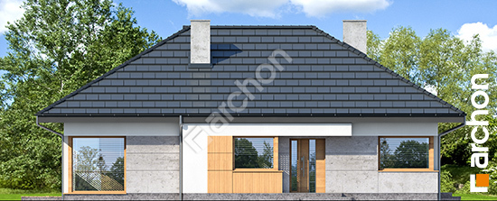 Передній фасад Будинок в алоказіях