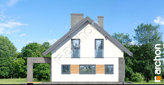 Боковой фасад Дом в малиновках 8 (Г)