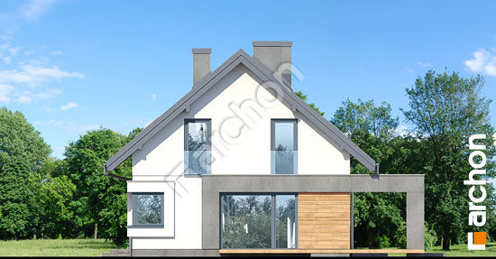 Боковой фасад Дом в малиновках 8 (Г)