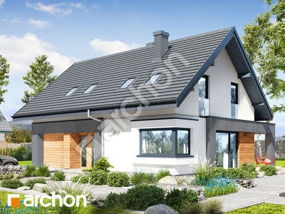 Проєкт будинку ARCHON+ Будинок в малинівці 8 (Г) 