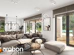 Проект будинку ARCHON+ Будинок в комміфорах 2 (А) денна зона (візуалізація 1 від 3)