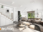 Проект дома ARCHON+ Дом в коммифорах 2 (А) дневная зона (визуализация 1 вид 6)