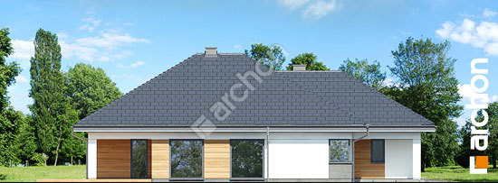 Боковой фасад Дом в ренклодах 2 (Г2Е)