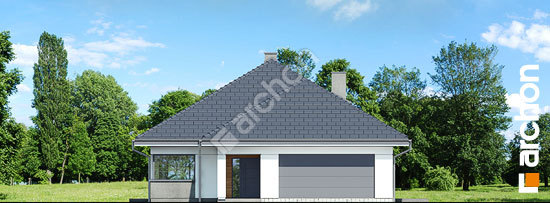 Передний фасад Дом в ренклодах 2 (Г2Е)