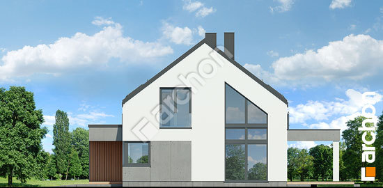 Бочний фасад Будинок в аурорах 17 (Г2Е)