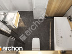 Проект будинку ARCHON+ Будинок в аркадіях 2 візуалізація ванни (візуалізація 3 від 4)