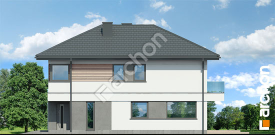 Боковой фасад Вилла Андреа