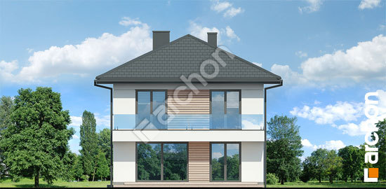 Дворовой фасад Вилла Андреа