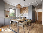 Проект дома ARCHON+ Вилла Андреа визуализация кухни 1 вид 2
