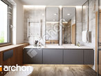 Проект будинку ARCHON+ Вілла Андреа візуалізація ванни (візуалізація 3 від 3)