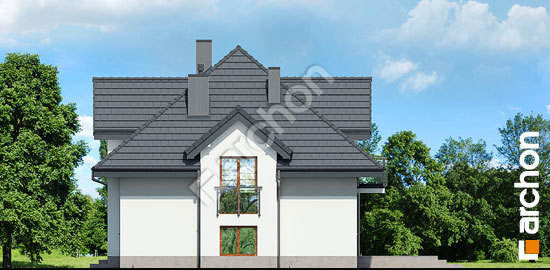 Боковой фасад Дом в сливах 2 (П)