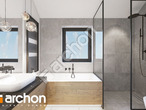 Проект дома ARCHON+ Дом в мураях (ГБ) визуализация ванной (визуализация 3 вид 1)