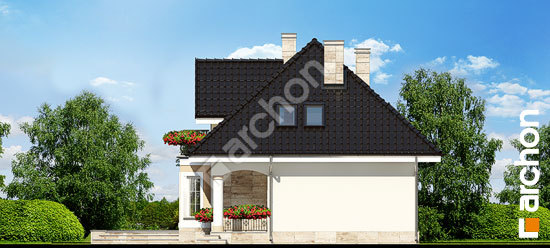 Бочний фасад Будинок в авокадо вер.2