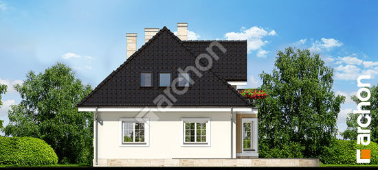 Боковой фасад Дом в авокадо вер.2