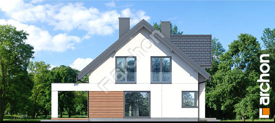 Бочний фасад Будинок в комміфорах 2 (Г2)