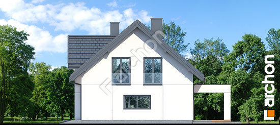 Бочний фасад Будинок в комміфорах 2 (Г2)