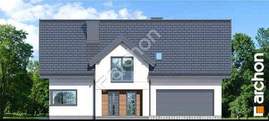 Передній фасад Будинок в комміфорах 2 (Г2)