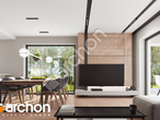 Проект будинку ARCHON+ Будинок в комміфорах 2 (Г2) денна зона (візуалізація 1 від 2)