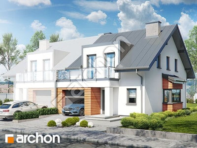 Проєкт будинку ARCHON+ Будинок в клематисах 26 (Б) 