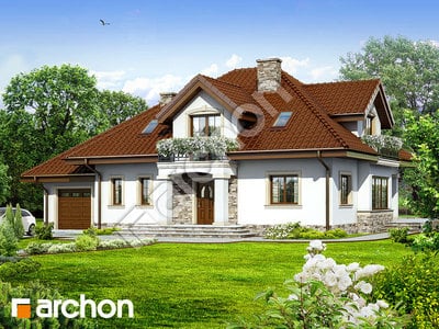 Проєкт будинку ARCHON+ Будинок в каллах 3 вер.2 