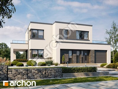 Проект будинку ARCHON+ Будинок в перенеціях Вид 2