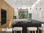 Проект дома ARCHON+ Дом в мирабилисах (Г2) визуализация кухни 1 вид 1